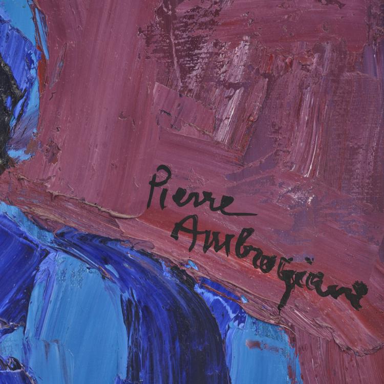 Bild 2 zu Objekt, 'Fleurs vase blanc', presumably 1960s, Pierre Ambrogiani, 176C 698