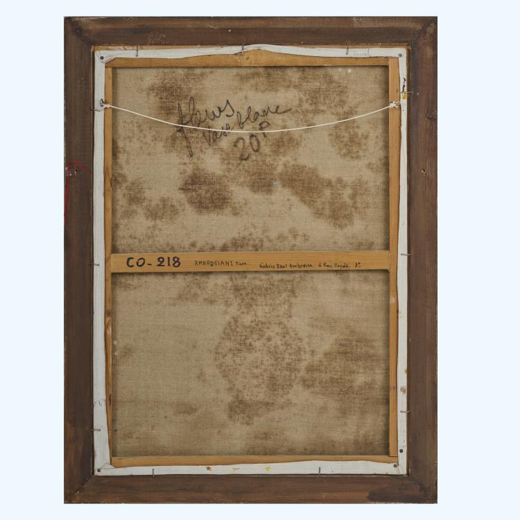 Bild 3 zu Objekt, 'Fleurs vase blanc', presumably 1960s, Pierre Ambrogiani, 176C 698