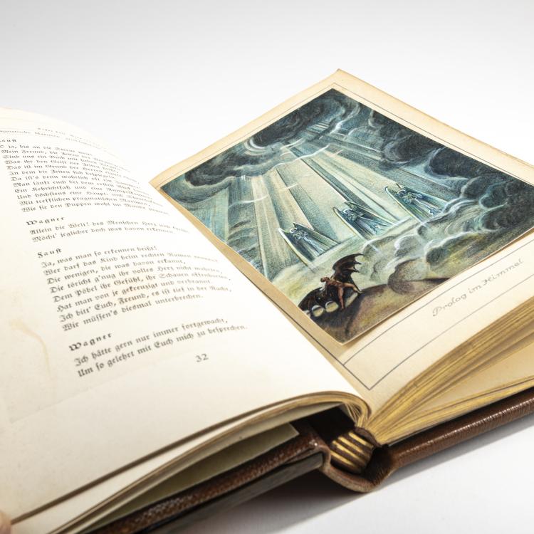 Bild 2 zu Objekt, Goethe's Faust Part 1 with cover made of amber pieces, c. 1939, Hanns Holdt, Deutschland, 176C 716
