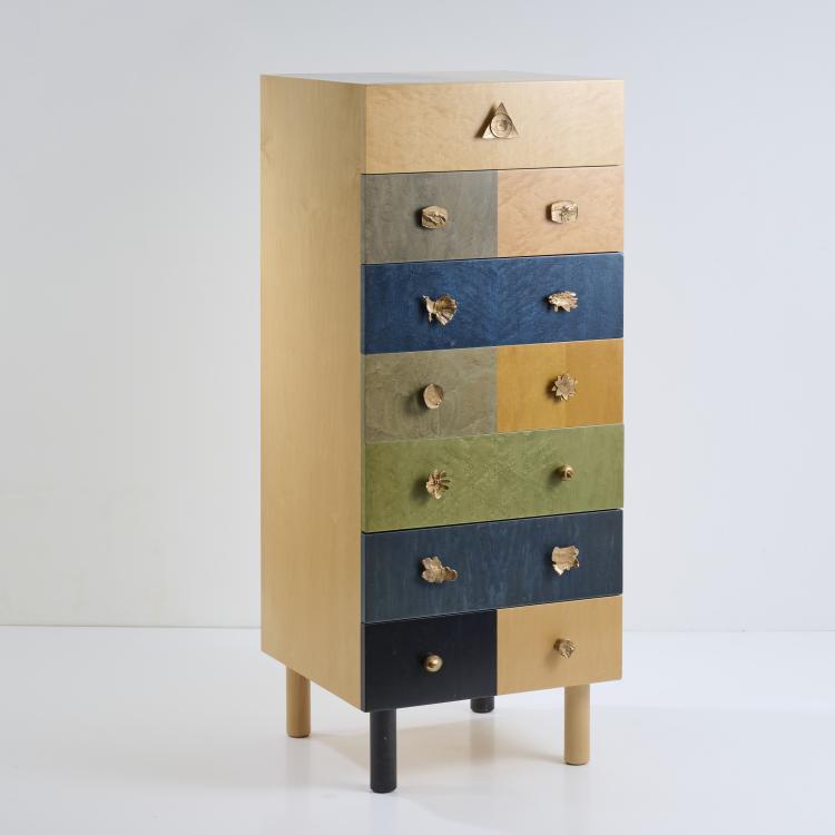 Hauptbild zu Objekt, 'Genesio' chest of drawers, 1990 (design), Alik Cavaliere, Zanotta, Nova Milanese, 176B 342