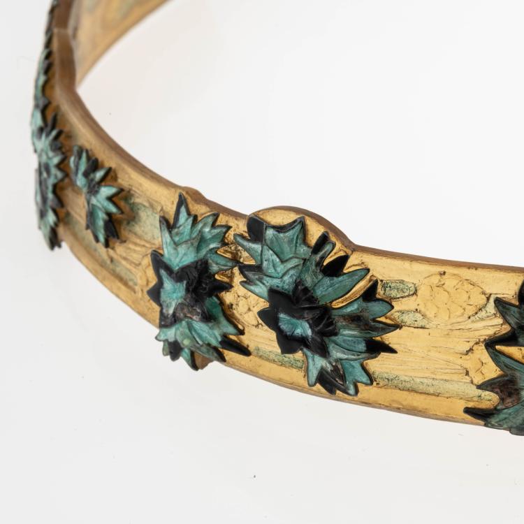 Bild 1 zu Objekt, Fragment einer Tiara/ eines Schmuckkamms 'Bleuets', 1903-04, Ren&eacute; Lalique, Lalique, Ren&eacute;, Paris, 176C 520