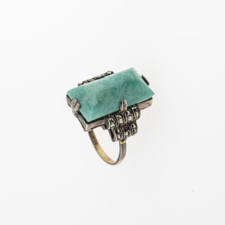 Hauptbild zu Objekt, Ring, c. 1930, Theodor Fahrner, Fahrner, Theodor, Pforzheim, 176C 734