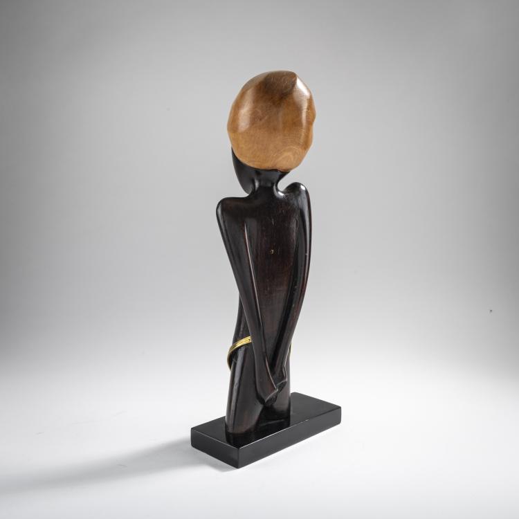 Bild 2 zu Objekt, 'Indian Boy', c. 1940,  Hagenauer, Hagenauer, Wien, 176C 584