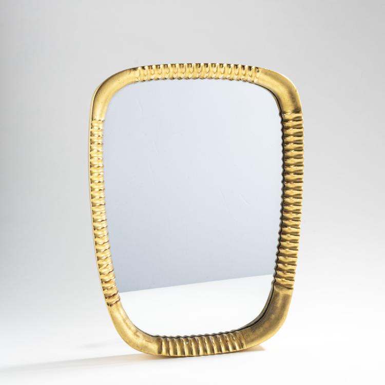Hauptbild zu Objekt, Wall mirror, c. 1935, Josef Hoffmann, Welz, Max; Nerold Friedrich, Wien, 176C 579