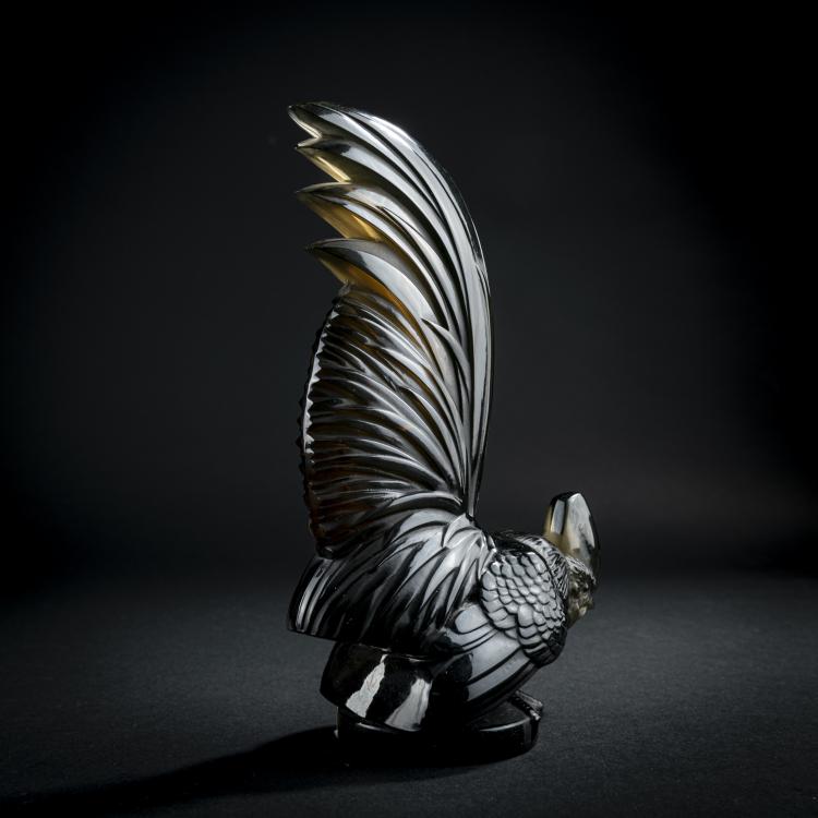 Hauptbild zu Objekt, Briefbeschwerer 'Coq nain', 1928, Ren&eacute; Lalique, Lalique, Wingen-sur-Moder, 176C 436