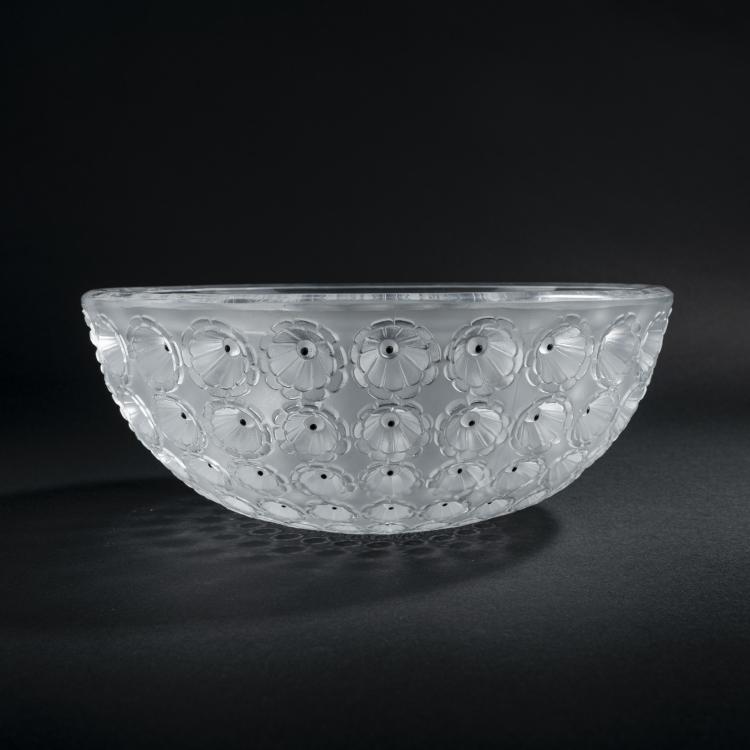 Hauptbild zu Objekt, Schale 'Nemours', 1929, Ren&eacute; Lalique, Lalique, Wingen-sur-Moder, 176C 439