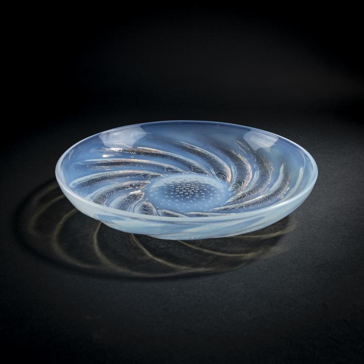Bild 1 zu Objekt, Bowl (coupe plate) 'Poissons No. 1', 1931, Ren&eacute; Lalique, Lalique, Wingen-sur-Moder, 176C 443