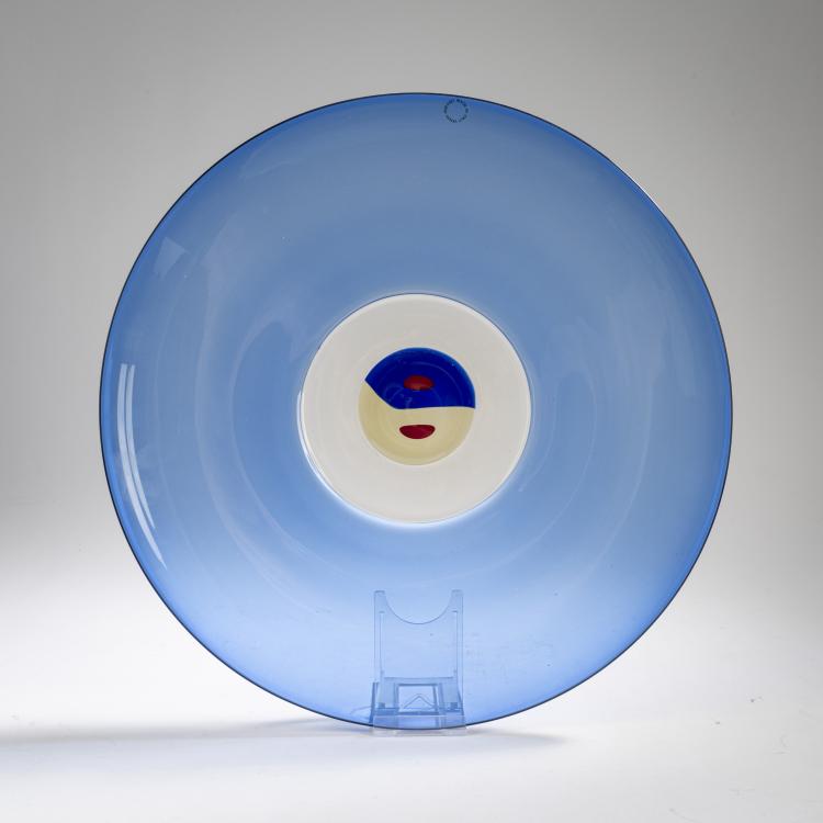 Hauptbild zu Objekt, Teller 'Incalmo' f&uuml;r Iveco, 1990, Venini & C., Murano, 177B 579