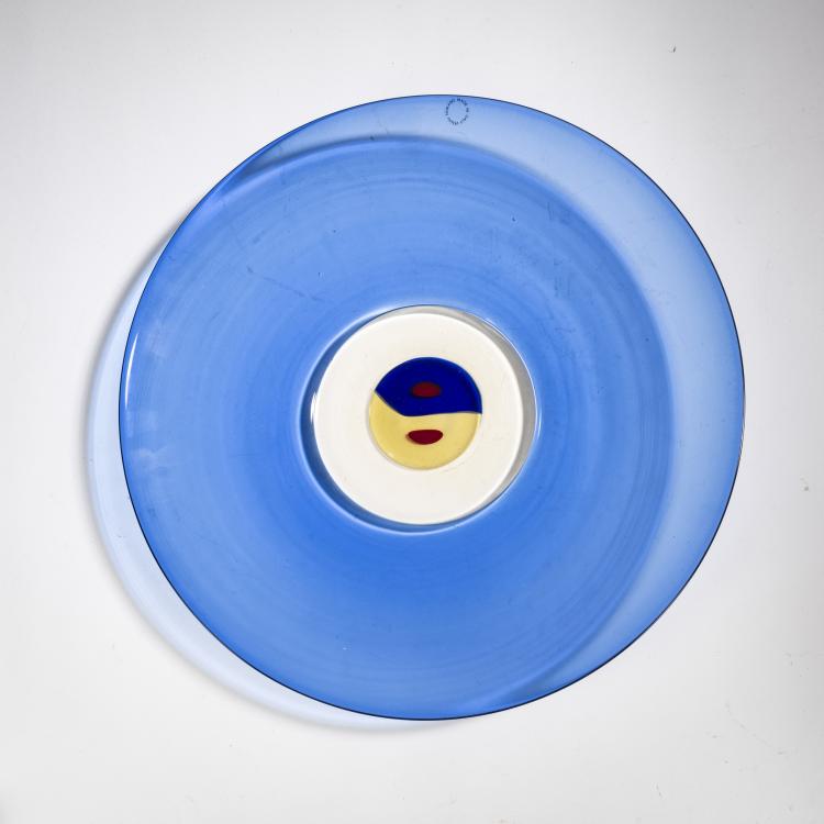 Bild 1 zu Objekt, Teller 'Incalmo' f&uuml;r Iveco, 1990, Venini & C., Murano, 177B 579