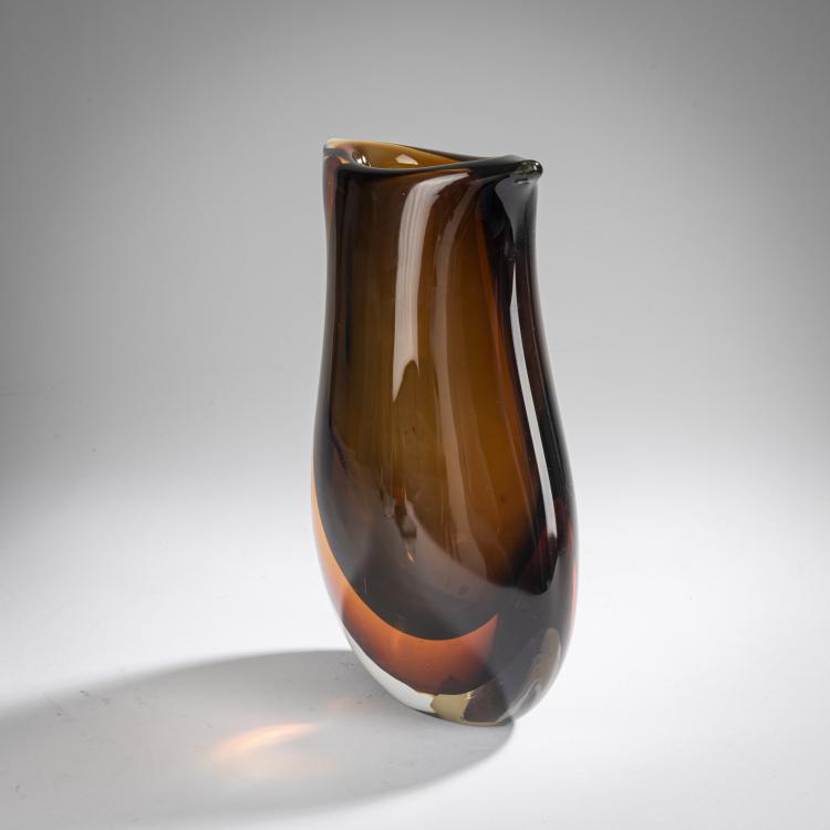 Bild 1 zu Objekt, Vase 'Sommerso', um 1960, Cenedese, Gino, Murano, 177B 613