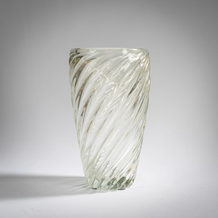 Hauptbild zu Objekt, Vase 'A coste', um 1935, Venini & C., Murano, 177B 510