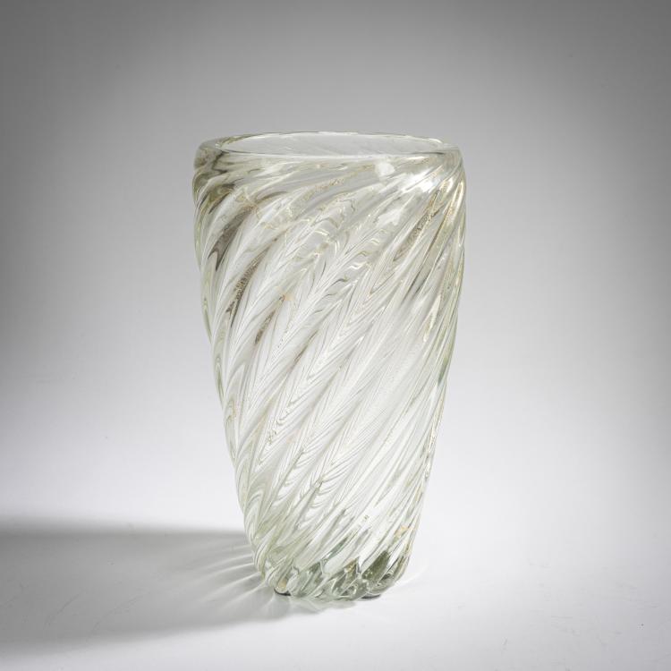 Bild 1 zu Objekt, Vase 'A coste', um 1935, Venini & C., Murano, 177B 510