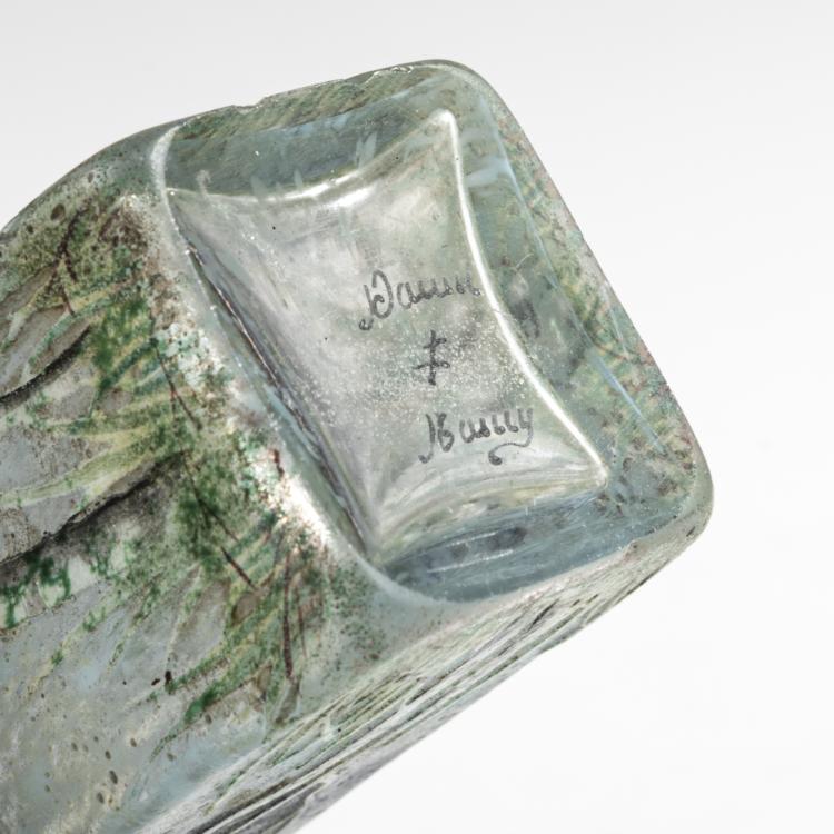 Bild 2 zu Objekt, Miniature vase 'Paysage en &eacute;t&eacute;', c. 1903-05, Daum Fr&egrave;res, Nancy, 176C 373