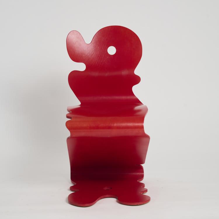 Bild 2 zu Objekt, Stuhl 'Pantonic', 1992, Verner Panton, Hag, Studio, Norwegen / Norway, 177A 455