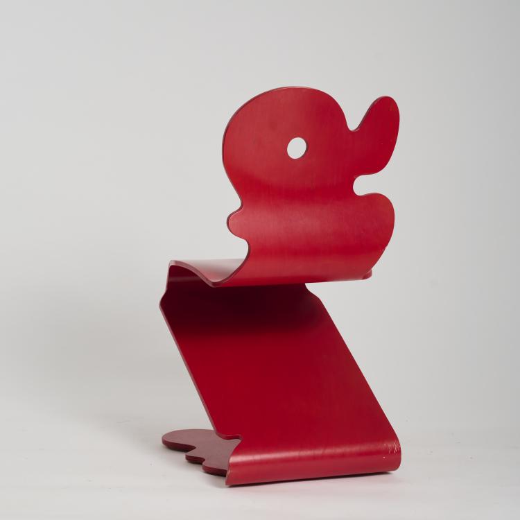 Bild 3 zu Objekt, Stuhl 'Pantonic', 1992, Verner Panton, Hag, Studio, Norwegen / Norway, 177A 455