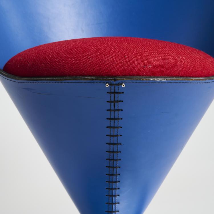 Bild 3 zu Objekt, Zwei Sessel 'Cone chair', 1958 (Entwurf), Verner Panton, Polythema, Erding, 177A 211