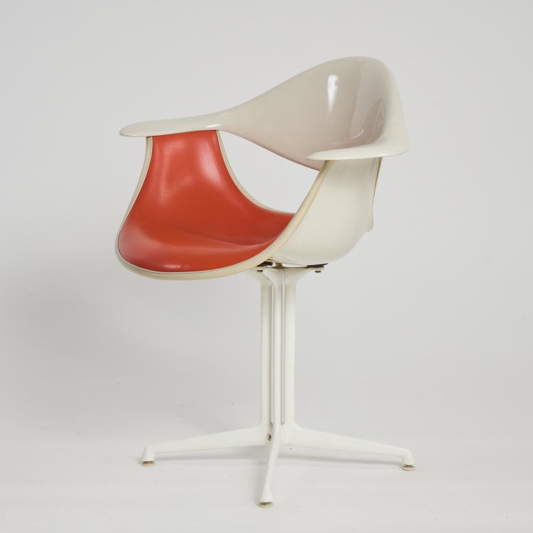 Bild 2 zu Objekt, 'DAF'-Armlehnstuhl auf 'LaFonda'-Gestell, 1956-58 (Entwurf), George Nelson, Herman Miller, Zeeland, 177A 195