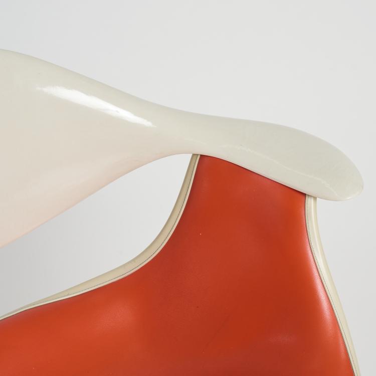 Bild 4 zu Objekt, 'DAF'-Armlehnstuhl auf 'LaFonda'-Gestell, 1956-58 (Entwurf), George Nelson, Herman Miller, Zeeland, 177A 195