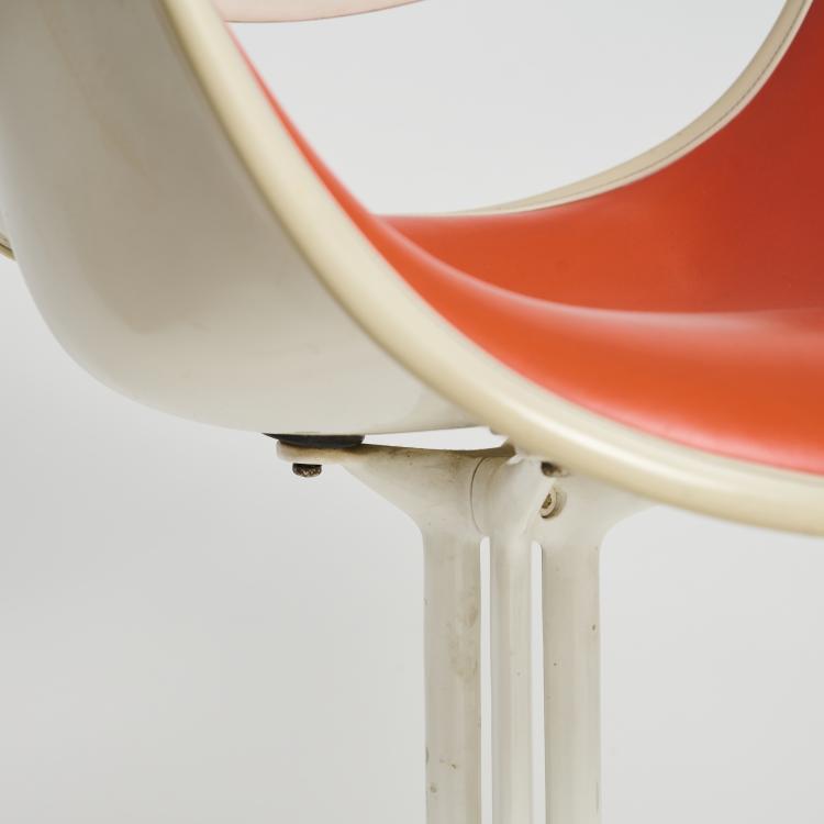 Bild 6 zu Objekt, 'DAF'-Armlehnstuhl auf 'LaFonda'-Gestell, 1956-58 (Entwurf), George Nelson, Herman Miller, Zeeland, 177A 195