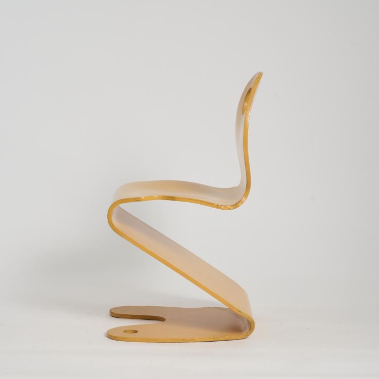 Bild 1 zu Objekt, Stuhl 'Pantonic', 1992, Verner Panton, Hag, Studio, Norwegen / Norway, 177A 456