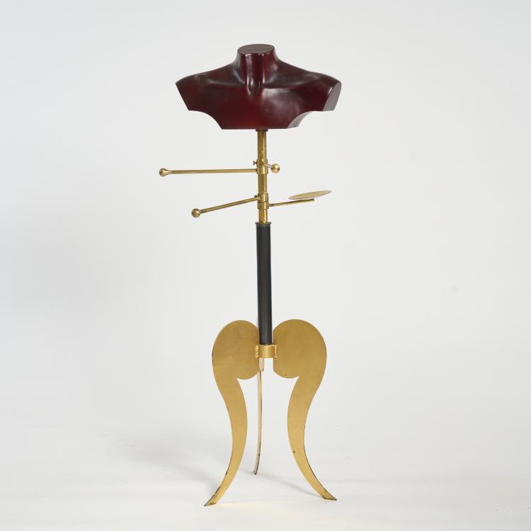 Hauptbild zu Objekt, Valet stand, c. 1985, Jean Fran&ccedil;ois Crochet (attributed), Terzani, Sergio, Florenz / Florence, 177A 432