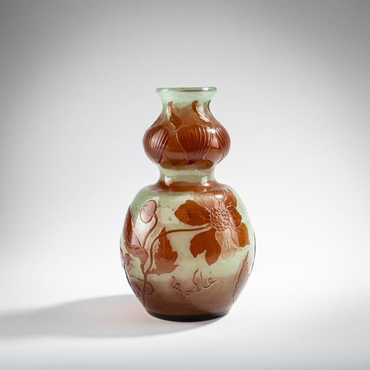 Bild 1 zu Objekt, Vase 'Dahlias', c. 1900, Emile Gall&eacute;, Gall&eacute;, Nancy, 176C 409