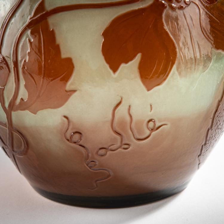 Bild 2 zu Objekt, Vase 'Dahlias', c. 1900, Emile Gall&eacute;, Gall&eacute;, Nancy, 176C 409