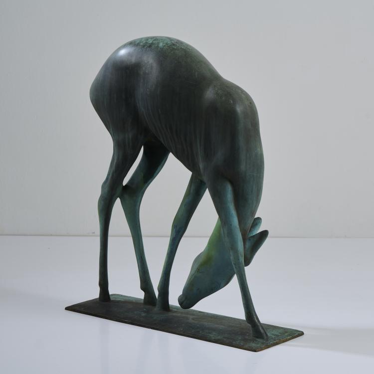 Bild 2 zu Objekt, Grazing Deer, 1930, Fritz von Graevenitz, 176C 681