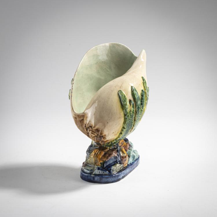 Hauptbild zu Objekt, Vase 'Conch', c. 1870, Sergent, Thomas-Victor, Paris, 176C 490