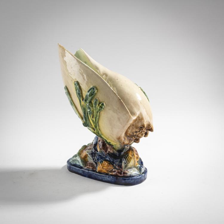 Bild 1 zu Objekt, Vase 'Conch', c. 1870, Sergent, Thomas-Victor, Paris, 176C 490