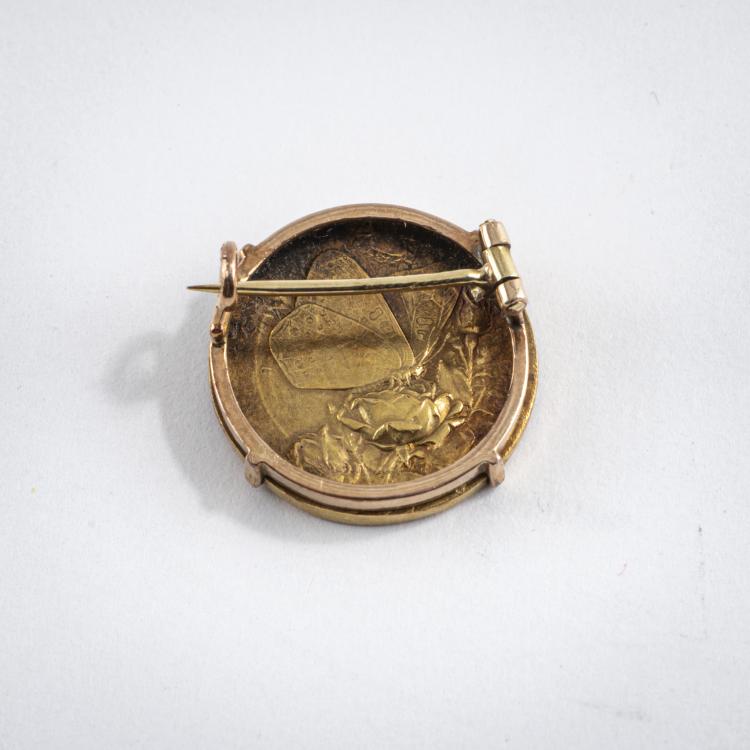 Bild 1 zu Objekt, 'Amor' brooch, c. 1900, Fr&eacute;d&eacute;ric de Vernon, Weichesm&uuml;ller, Eduard, Wien (zug./attr.), 176C 530