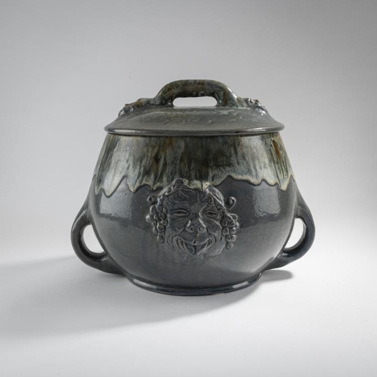 Hauptbild zu Objekt, Punch with Bacchus Heads, 1904-08, Ernst Barlach, Mutz, Richard, Berlin, 176C 653