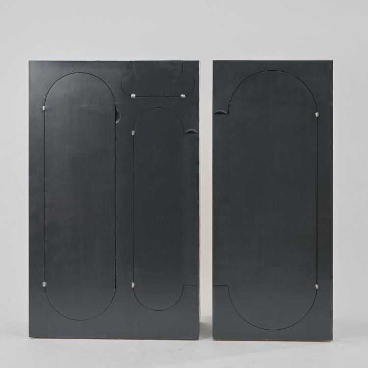 Bild 4 zu Objekt, Ein Barschrank, ein Kleiderschrank 'Squadra', um 1966 (Entwurf), Klaus Vogt, Prima Marghitola, Luzern, 176B 76