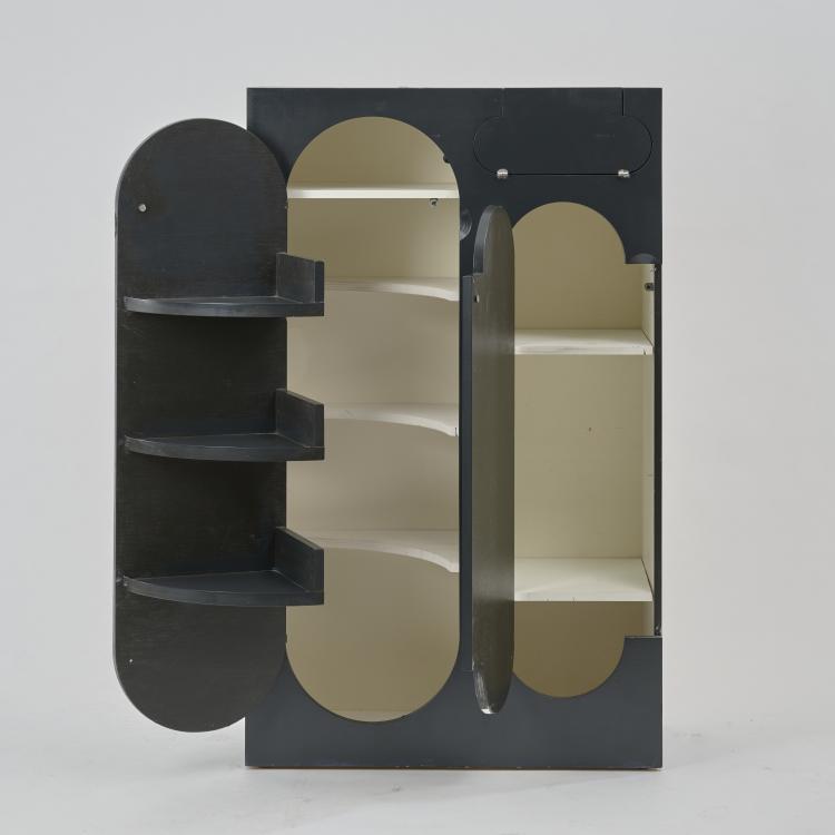 Bild 8 zu Objekt, Ein Barschrank, ein Kleiderschrank 'Squadra', um 1966 (Entwurf), Klaus Vogt, Prima Marghitola, Luzern, 176B 76