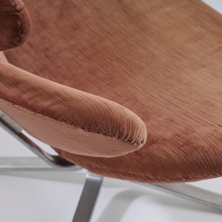 Bild 9 zu Objekt, 'Corona-Model No. EJ 605' easy chair, 1961 (design), Poul Volther, J&ouml;rgensen, Eric, Kopenhagen, 176B 297