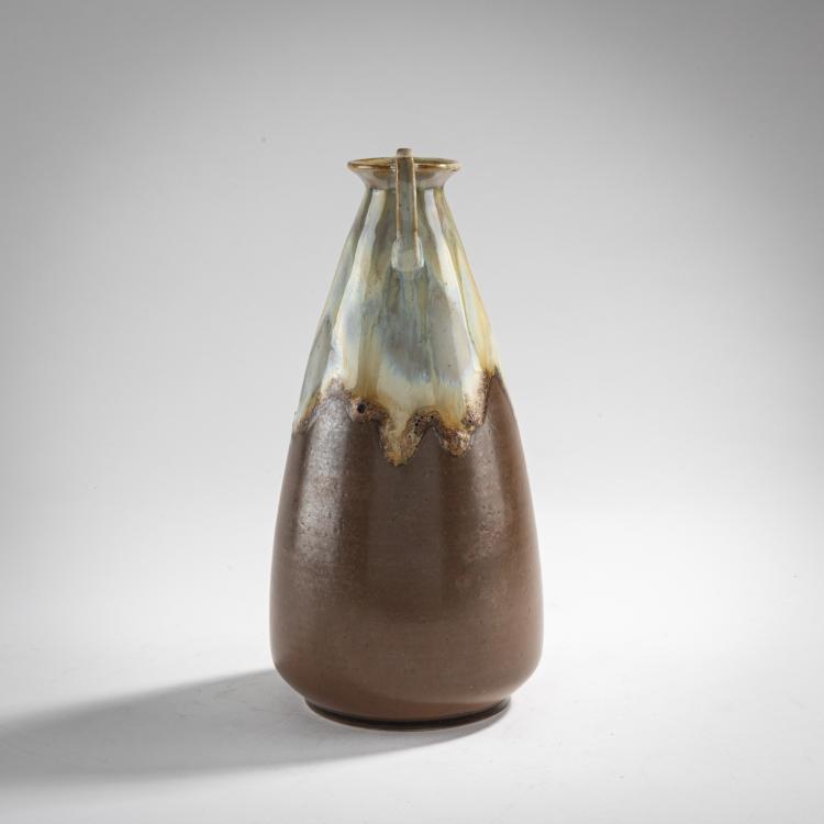 Bild 1 zu Objekt, Vase with handles, 1906-13, Jakob Julius Scharvogel, Scharvogel, Darmstadt, 176C 670
