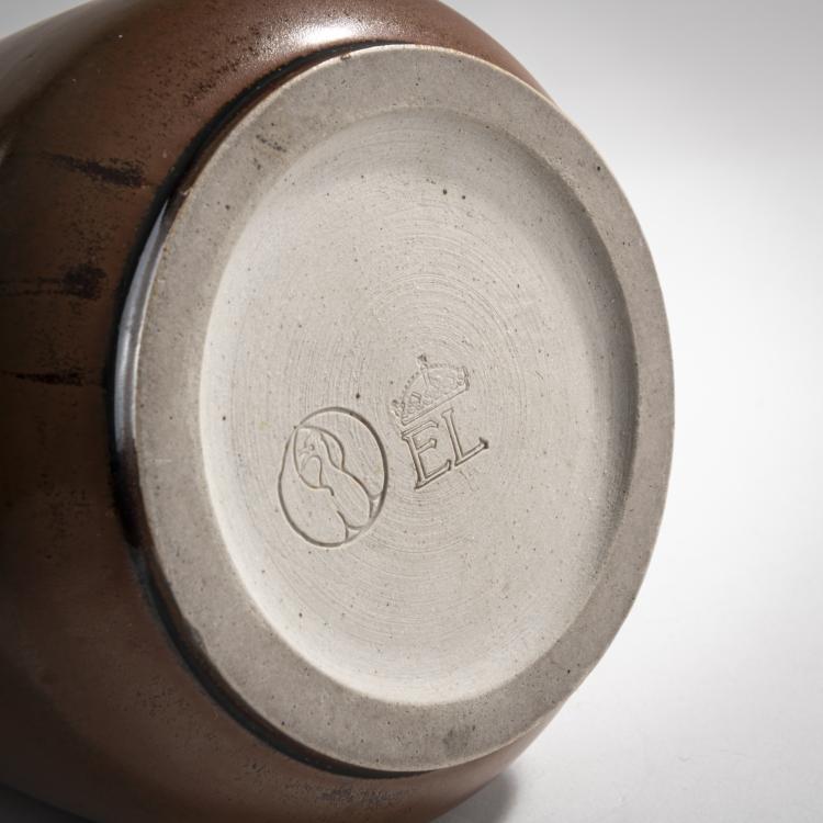 Bild 2 zu Objekt, Vase with handles, 1906-13, Jakob Julius Scharvogel, Scharvogel, Darmstadt, 176C 670