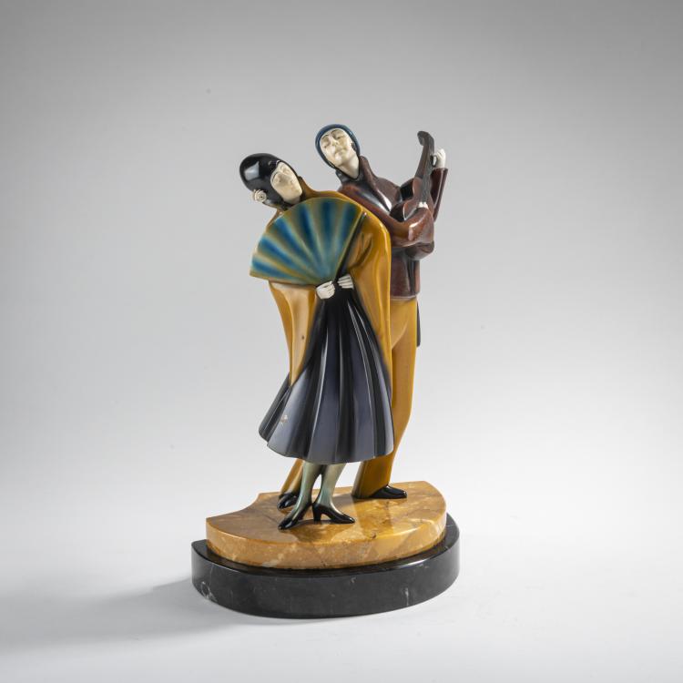 Hauptbild zu Objekt, 'Serenade', c. 1928, Roland Paris, 176C 689