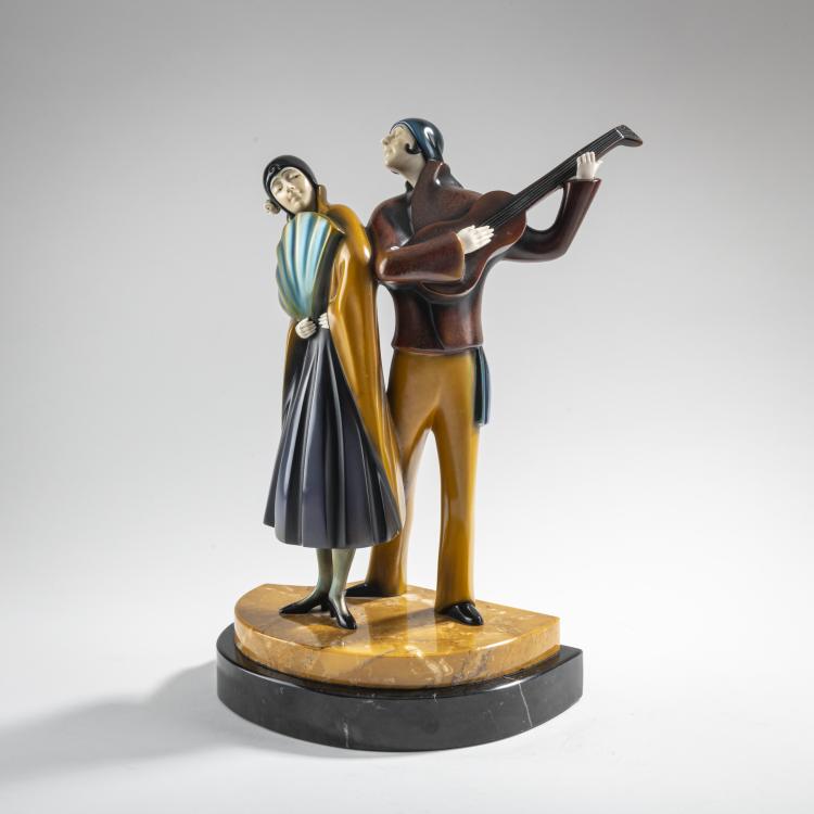 Bild 1 zu Objekt, 'Serenade', c. 1928, Roland Paris, 176C 689