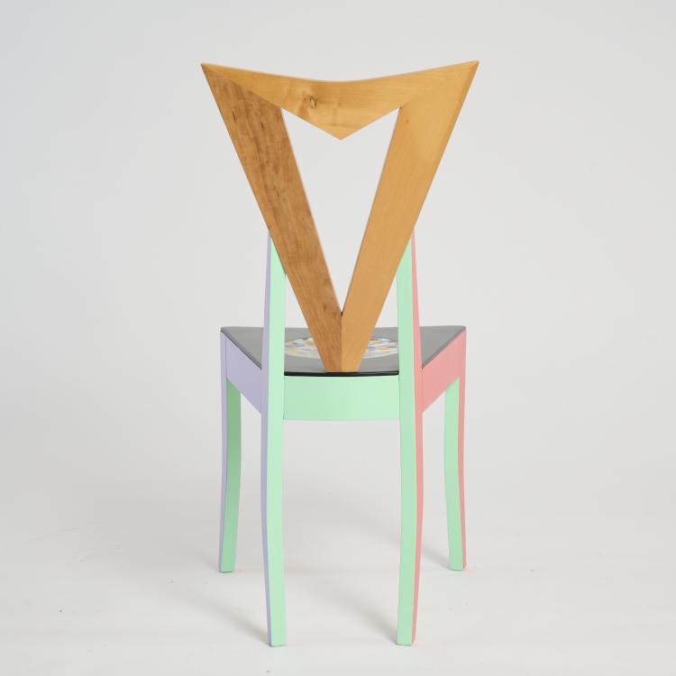 Bild 2 zu Objekt, 'Czech Cubism' chair, 1991, Alessandro Mendini, Vitra, Birsfelden, 176B 240