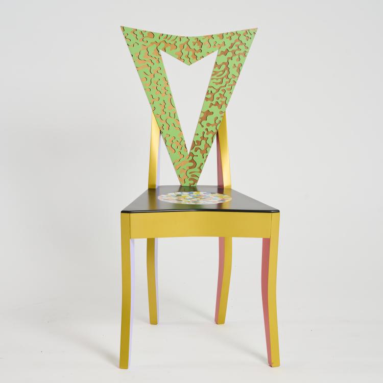 Bild 3 zu Objekt, 'Czech Cubism' chair, 1991, Alessandro Mendini, Vitra, Birsfelden, 176B 240