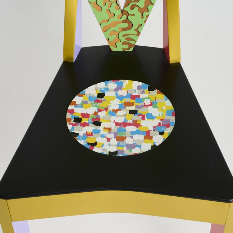 Bild 5 zu Objekt, 'Czech Cubism' chair, 1991, Alessandro Mendini, Vitra, Birsfelden, 176B 240