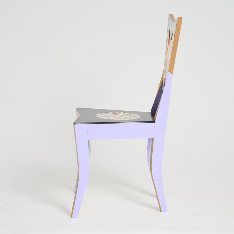 Bild 1 zu Objekt, 'Czech Cubism' chair, 1991, Alessandro Mendini, Vitra, Birsfelden, 176B 242
