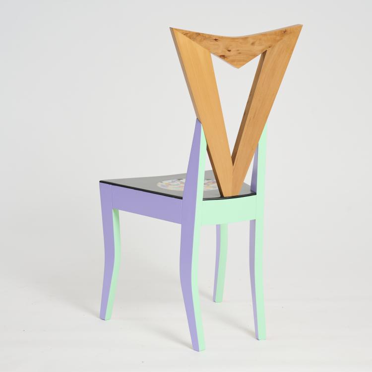 Bild 2 zu Objekt, 'Czech Cubism' chair, 1991, Alessandro Mendini, Vitra, Birsfelden, 176B 242