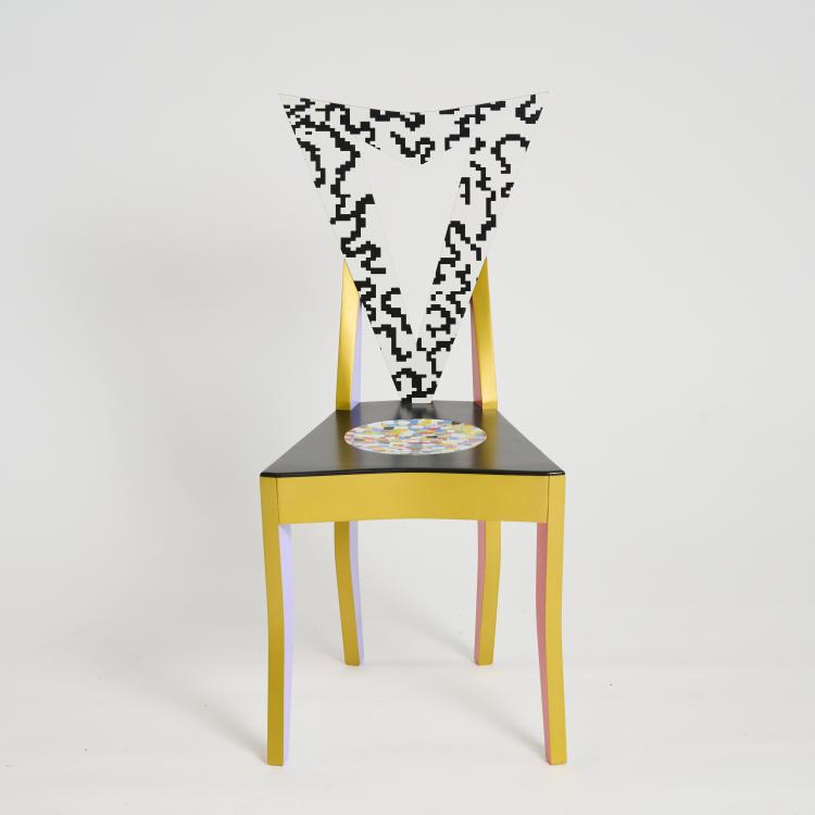 Bild 3 zu Objekt, 'Czech Cubism' chair, 1991, Alessandro Mendini, Vitra, Birsfelden, 176B 242