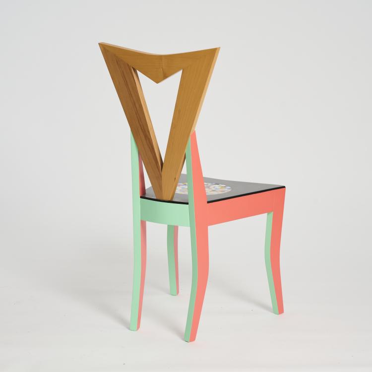 Bild 3 zu Objekt, 'Czech Cubism' chair, 1991, Alessandro Mendini, Vitra, Weil am Rhein, 176B 241