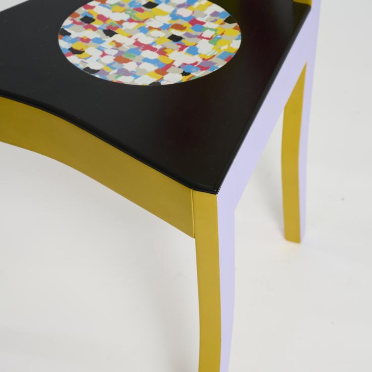 Bild 6 zu Objekt, 'Czech Cubism' chair, 1991, Alessandro Mendini, Vitra, Weil am Rhein, 176B 241