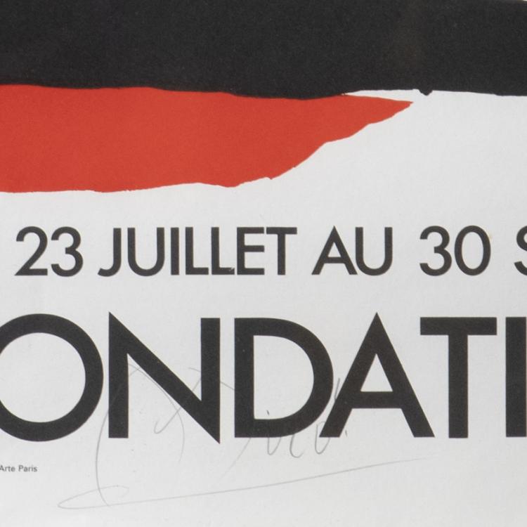 Bild 1 zu Objekt, Exhibition Poster Fondation Maeght, 1968, Joan Mir&oacute;, 177C 643