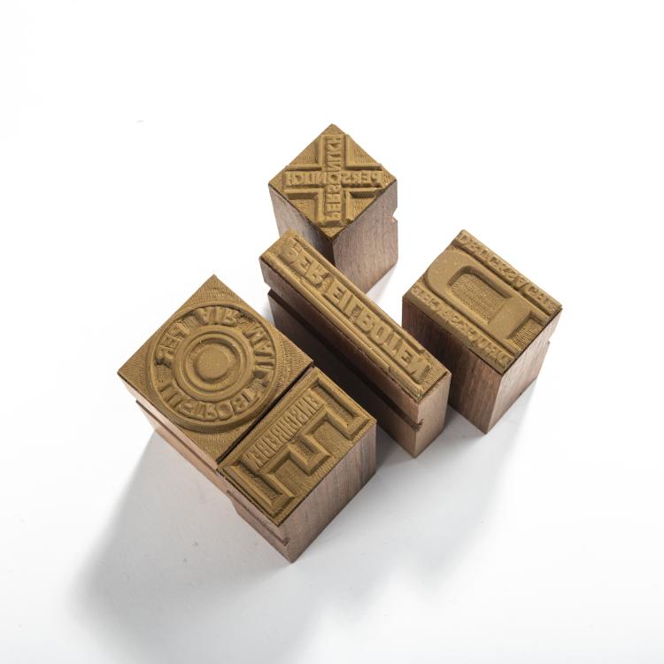 Hauptbild zu Objekt, 'Moluccas e Hainan' - '2029A' stamp set, 1961, Bruno Munari, Danese, 176B 223