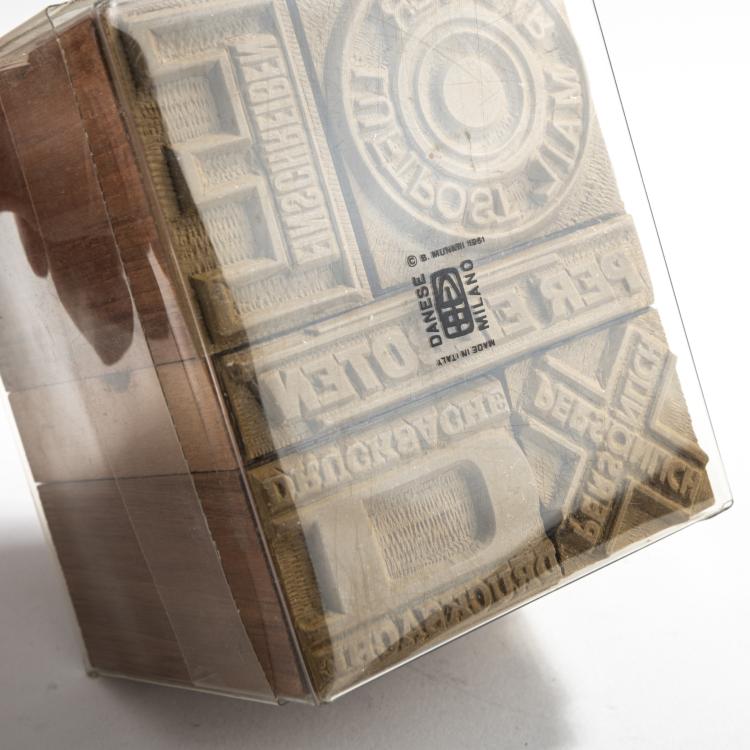 Bild 2 zu Objekt, 'Moluccas e Hainan' - '2029A' stamp set, 1961, Bruno Munari, Danese, 176B 223